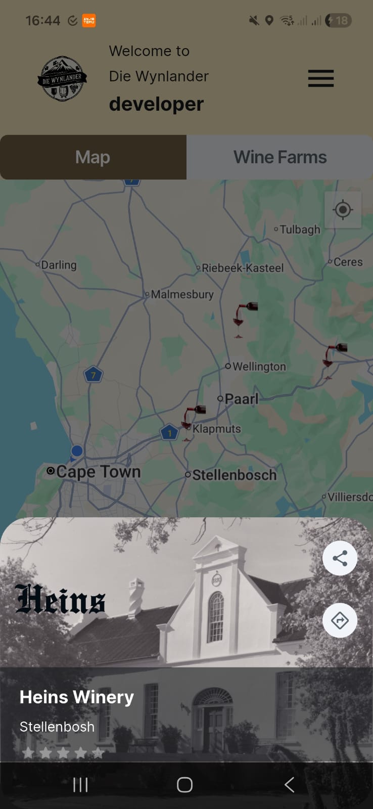 Tap. Discover. Share.